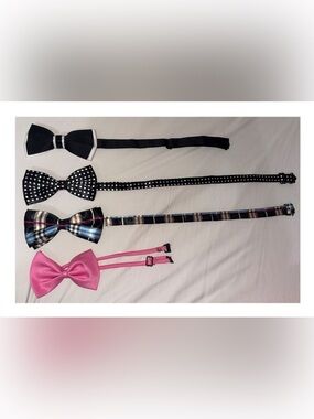 Set of 4 Boys Bow Ties
